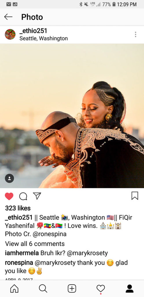 habesha wedding photos 2018