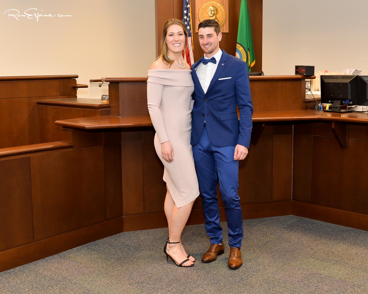 Courtroom wedding are awesome, Love is in the air, seattle courtroom photographer, seattle wedding photogrphers